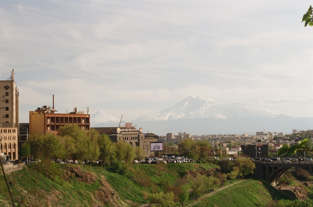 Vue de Erevan avec le mont Ararat en arrière-plan, capitale de l'Arménie